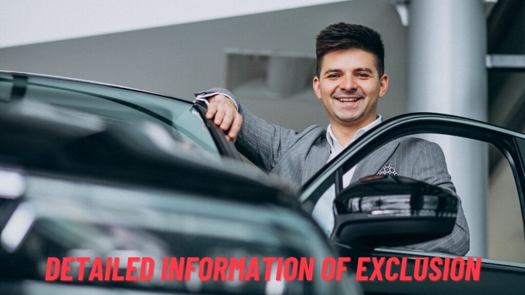 detailed information of Exclusion in General Insurance